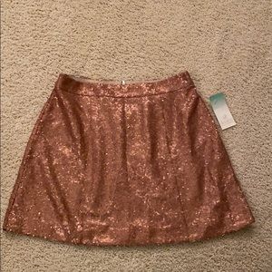Bronze sequin skirt!  NWT!!!